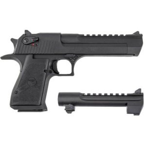 Magnum Research Desert Eagle Mark XIX Conversion Combo 50 Action Express 6in Black Pistol with 429 Desert Eagle Accessory Barrel - 7+1 Rounds