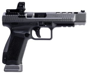 CANIK TP9SFx 9mm Pistol, 5.2" Barrel, 3 Dot Sights, Tungsten - HG7166GN