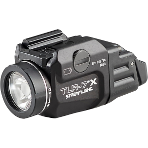 STREAMLIGHT TLR-7X Flex 500 Lumens Tactical Weapon Light with 12 Lithium Batteries (STR-69424-85177-BUNDLE)