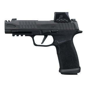 Sig Sauer P365-FUSE Comp 9mm 3.7" Bbl Comp Blk Striker X-Ray 3 ROMEO-X Mod Poly Grip Magwell Pistol w/(2) 21rd & (1) 17rd Mags 365XF-9-COMP-RXSL