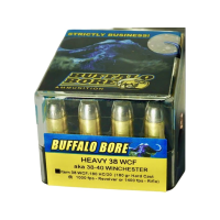 Buffalo Bore 38-40 WCF Ammo 180 Grain Hard Cast Lead Flat Nose Box of 20