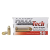 Maxx Tech 9mm Luger 124 Gr FMJ Brass Case Target Ammo 50/Box