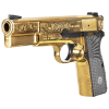 Girsan 390488 MC P35 9mm Luger 15+1 4.87" Gold Plated Pistol