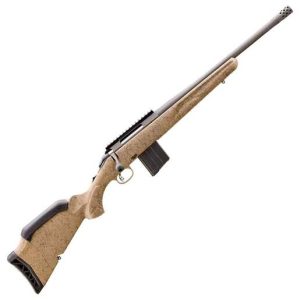 Ruger American Generation II Ranch 400 Legend Cobalt Cerakote Bolt Action Rifle - 16.1in - Tan