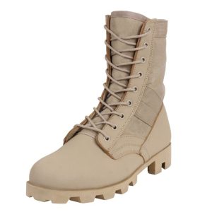 Rothco Classic Military Jungle Boots Desert Tan 5 Regular rtTan-5-Regular