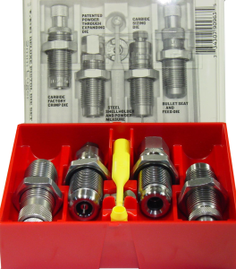 Lee Precision Deluxe Pistol 4-Die Set 45 ACP Carbide