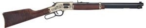 HENRY BIG BOY BRASS SIDE GATE (ENGRAVED MODEL)