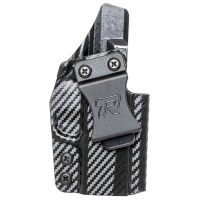 Rounded Gear SFAHELLCATPROCFRHVAR Kydex IWB Black Kydex Fits Springfield Hellcat Pro Belt Clip Right Hand