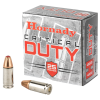 Hornady Critical Duty Pistol Ammo 9mm Luger +P 135 gr. FlexLock 25 rd.