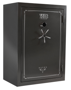 Sports Afield Haven Series 48-Gun Fireproof Gun Safe (Black)