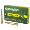 Remington Core-Lokt, 30-06 Springfield, Pointed Soft Point Core-Lokt, 150 Grain, 20 Rounds