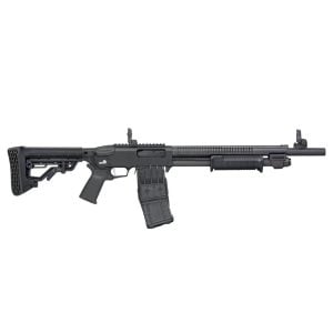 Mossberg 590RM Tactical 12ga 18.5" Bbl Mag Fed MLOK Shotgun w/AR Style Stock & Grip 50213