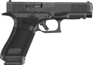 Glock 17 Gen 6 Austria 4.49" 9mm Luger (3)17rd O.R Handgun, Black - P61750203
