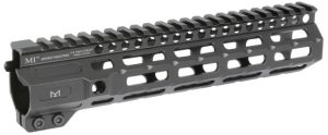 Midwest Industries AR-15 Free Float 1-Piece Handguard 9.25 inch Combat Rail Black Medium