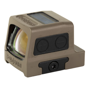 Holosun Technologies 509T X2 Red Dot, Multi-Reticle System (MRS) 32 MOA Circle and 2 MOA Dot, 2 MOA Dot, 32 MOA Circle Black, Solar Failsafe, Shake Awake, Flat Dark Earth, Titanium, Includes RMR Adapt