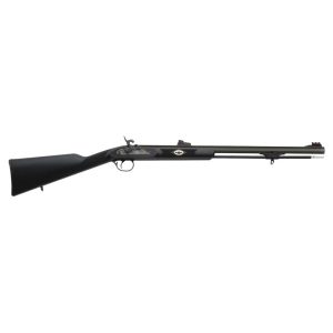 Traditions Deerhunter .50 Cal Percussion Rifle - Tactical Black Finish for Superior Performance in Percussion Hunting - R3300850