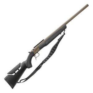 CVA Accura LR-X 50 Caliber Flat Dark Earth Nitride Cerakote Break Action In-Line Muzzleloader - 30in - Black