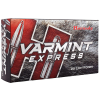 HORNADY VARMINT EXPRESS 223 Rem 55Gr V-MAX Brass Rifle Ammunition | 20 Rounds