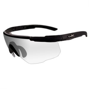 Saber Shooting Glasses - Clear Saber Shooting Glasses Black