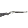 Marlin 336 Trapper Lever Action Rifle 30-30 Winchester 16.17" Stainless Threaded Barrel Stainless Frame Black Laminate Field Stock