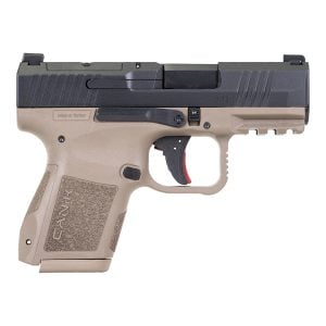 Canik Pistol Mete MC9 9mm F3.18" 15rd, FDE/Black - HG7620BD-N