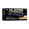 CCI Blazer Brass Clean-Fire Suppressor 9mm 147gr TMJ 50rd Box
