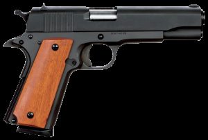 Rock Island M1911 GI standard FS Semi-Auto Centerfire Pistol - Parkerized - Wood - 5"