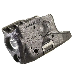 Streamlight 69272 TLR-6 Laser/Light Combo Glock 26,27,33 White LED 100 Lumens Red Laser Black Anodized Polymer