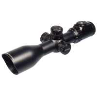Leapers Inc UTG Accushot 3-12x44mm Red/Green Mil-Dot 30mm Tube Illuminated Black Finish SCP3UM312AO