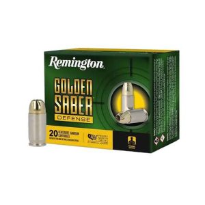 Remington Golden Saber Defense 380 Auto (ACP) 102gr BJHP Handgun Ammo - 20 Rounds