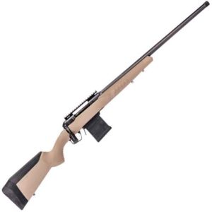 Savage Arms 110 Tactical 6.5 Creedmoor Matte Black FDE Bolt Action Rifle - 24in - Tan