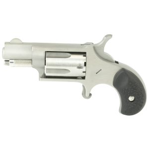 North American Arms Mini Revolver .22LR Revolver, 1.125" Barrel, Fixed Sights, Silver - NAA22LRGRC