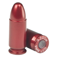 A-Zoom 15116 Pistol Snap Caps 9mm Luger 5 Pkg.