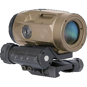 Sig Sauer Juliet3 Micro Magnifier 3x 22mm Flat Dark Earth Flip Mount