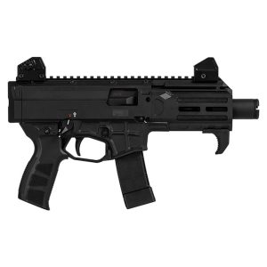 CZ-USA CZ Scorpion 3 Plus Micro 9mm 20rd 4.2" 1/2x28 Bbl Black SB Tactical Brace Pistol w/(5) Mags 91429