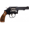Smith & Wesson 150786 10 Classic DA/SA 4" 6rd Wood Grip Blued Revolver