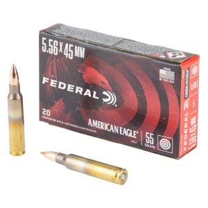 Federal American Eagle 55gr 5.56x45 FMJ 20rd - FEDEAE193