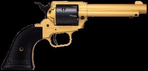 Heritage Rough Rider Cerakote Gold Single-Action Rimfire Revolver - 4.75" Barrel