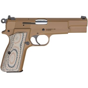 Springfield Armory SA-35 9mm 5" Bbl Coyote Brown Handgun w/ White-Dot Sights, TacRack RS, 1x15rd Mag HP9201CB