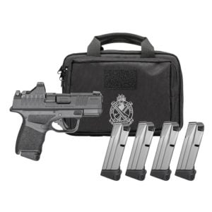 Springfield Gear Pac Hellcat Micro-Compact OSP 3" .380 Auto (1)11rd/(3)13rd Pistol w/ Green Dot & Bag