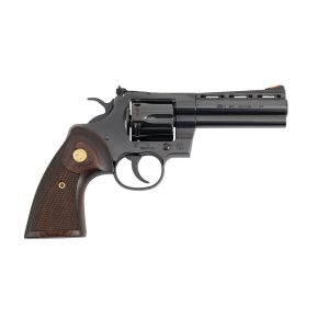 Colt Python Blued .357 Magnum 4.25" Bbl Wood Grips Blued Revolver PYTHON-BP4WTS