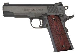 Colt Combat Commander 9mm 9+1 Round Semi Auto Hammer Fired Pistol, Blue - O4942XE