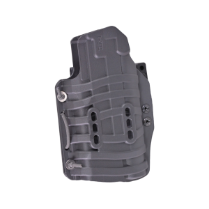 Phlster Holsters Floodlight 2 IWB Holster Ambidextrous 1911, 2011, Beretta 92, CZ P10, Glock 19, 17, 34, 21, HK VP9, P30, Sig P226, 229, Smith & Wesson M&P with Streamlight TLR-1 Polymer Charcoal Gray