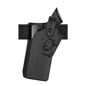 Safariland 7360RDS 7TS ALS/SLS Mid-Ride Level III Retention Duty Holsters SIG Sauer P320 9C/40C SureFire X300 Streamlight TLR-1 Right Plain Black