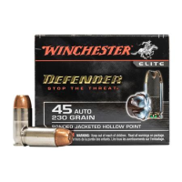 Winchester 45 ACP 230 gr Bonded JHP PDX1 Defender 20/Box