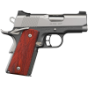 Kimber Ultra CDP 45 ACP Pistol 3" Barrel 7+1 Round Stainless Slide Rosewood Grip Charcoal Gray Frame