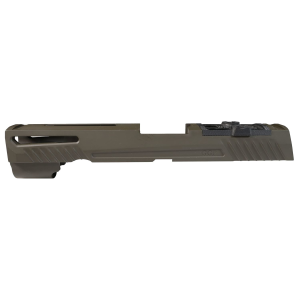 Grey Ghost Precision Stripped Slide, For Sig Sauer P320 Full Size, Optics Ready for Trijicon RMR/Sig Sauer Romeo1 and Romeo1 Pro/Leupold DPP, Cerakote Finish, Olive Drab Green GGP-320-F-OD-1