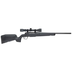 Savage Arms G4 Axis XP .308 WIN 1:10" 5/8x24 20" Heavy Sporter Bbl Carbon Steel/Synth Matte BLK Rifle w/3-9x40 Scope 33080 in Matte Black