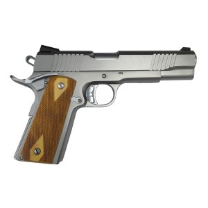 Rock Island 9mm 1911 Pistol, 5" Barrel, Fixed Sights, Silver - 56828