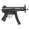 Heckler and Koch SP5K-PDW Semi-Automatic 9x19mm Pistol, 5.83" Threaded Barrel with Tri Lug Adapter & (2) 30 Round Magazines - 81000481